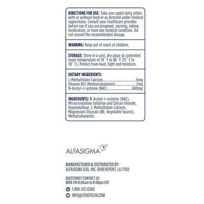 Cerefolin Brain Wellness™ Good for you and your brain